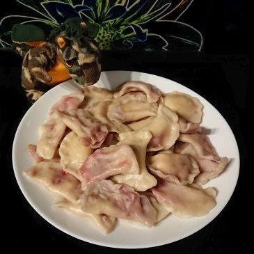 Pierogi z malinami i mascarpone