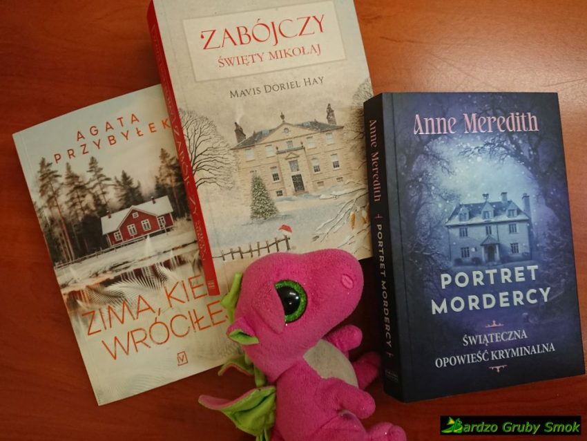 książki na Boże Narodzenie z domkiem na okładce