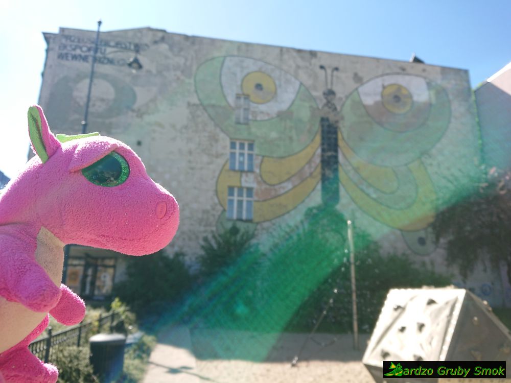 mural w Łodzi