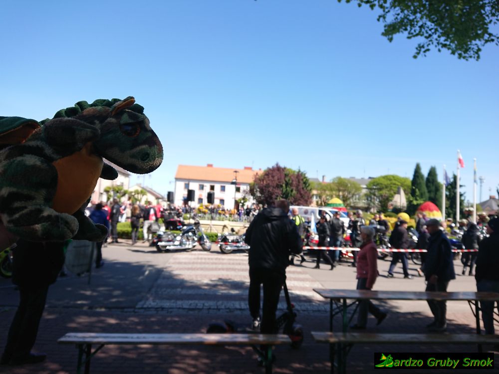 zlot motocyklistów w Uniejowie
