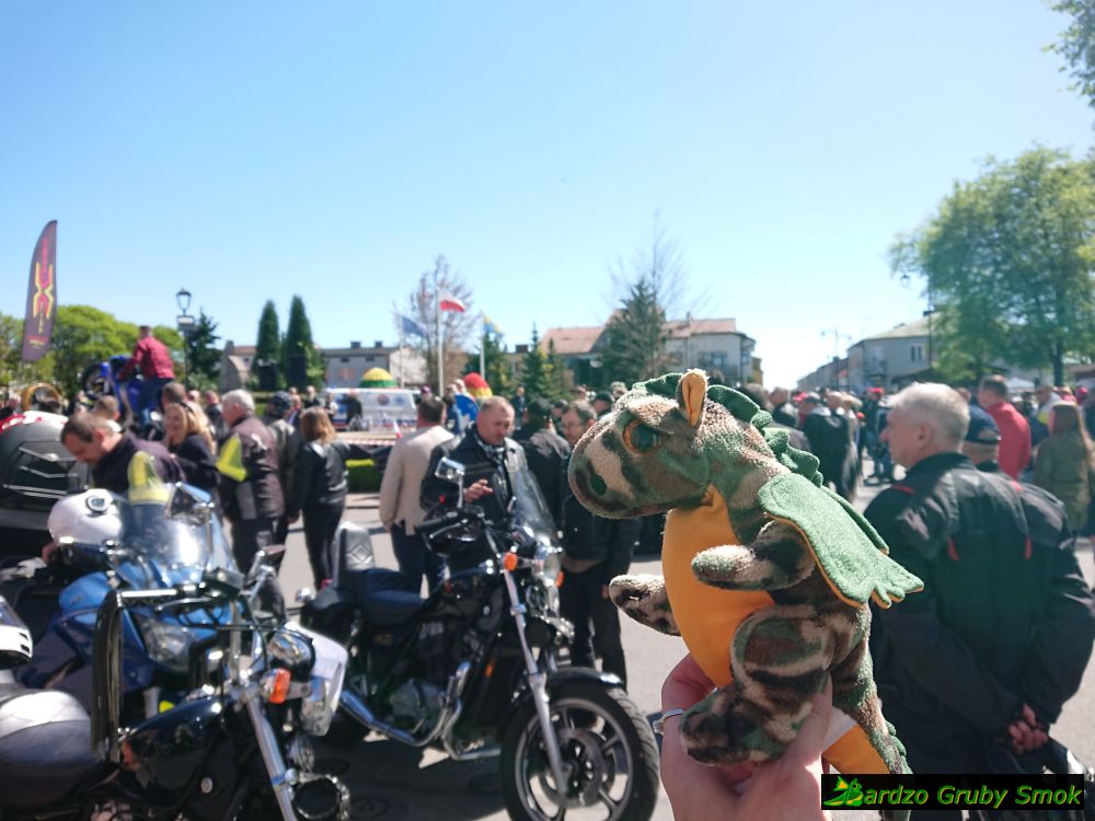 zlot motocyklistów w Uniejowie