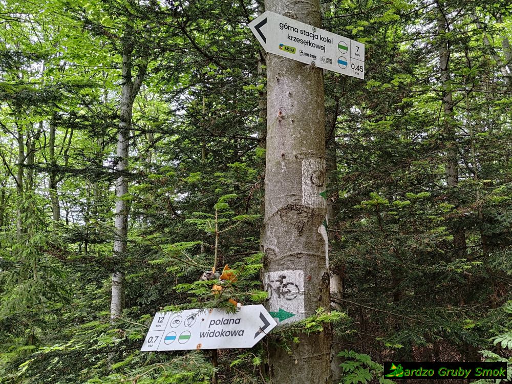 drogowskazy na Śnieżnicy