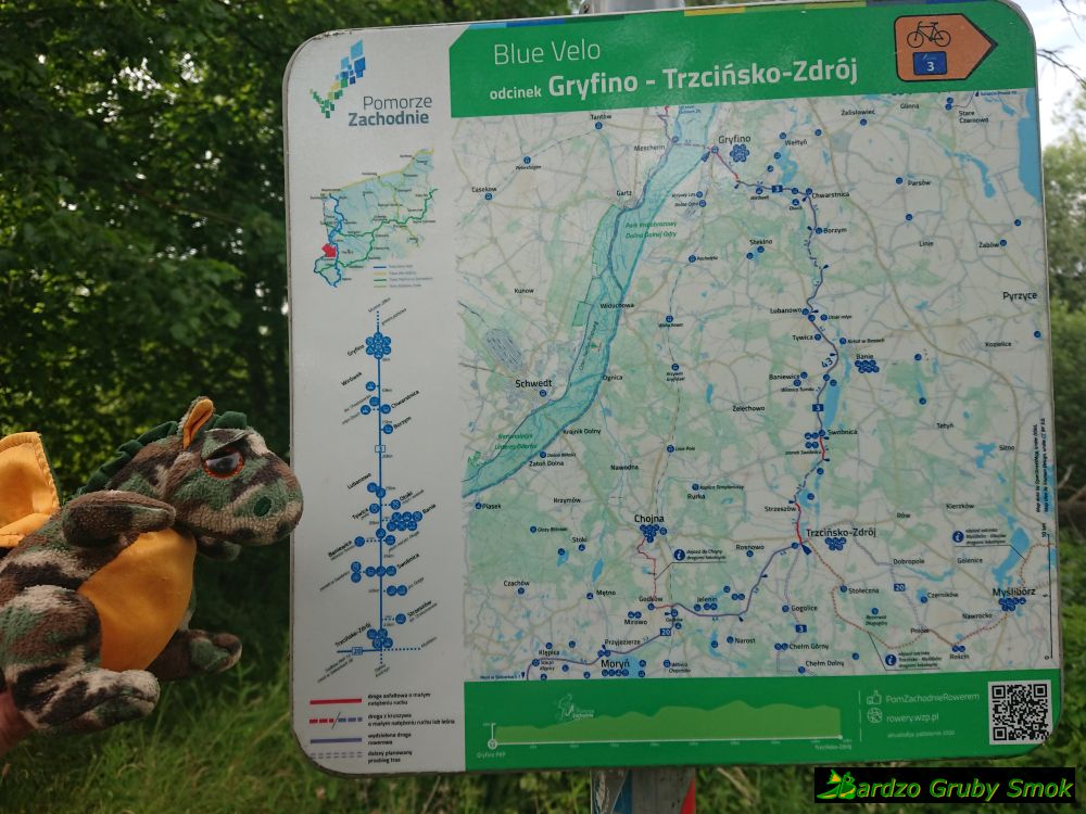 Blue Velo mapa