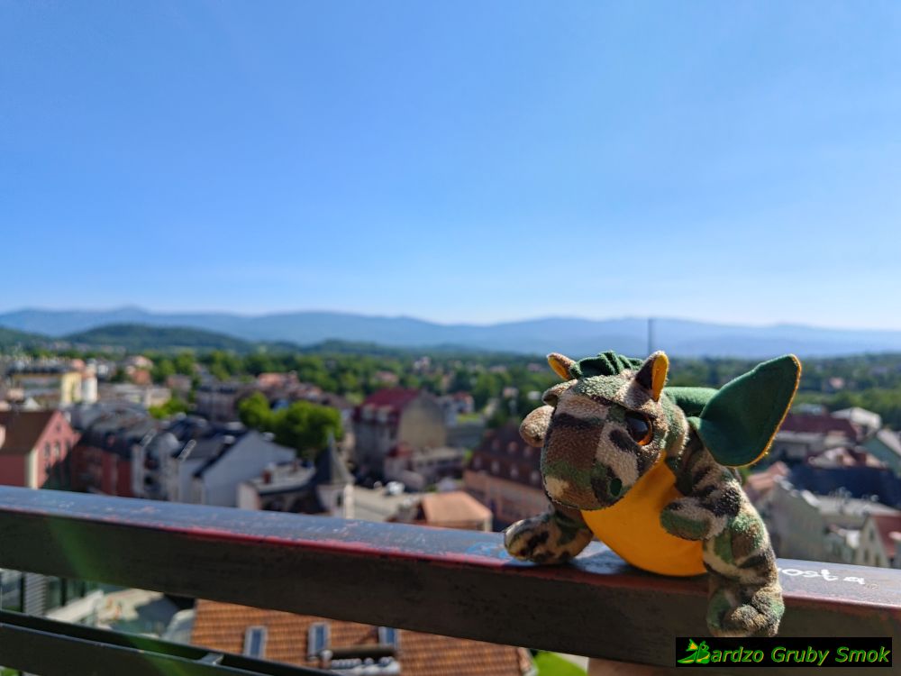 Jelenia Góra - widok z Wieży Bramy Zamkowej