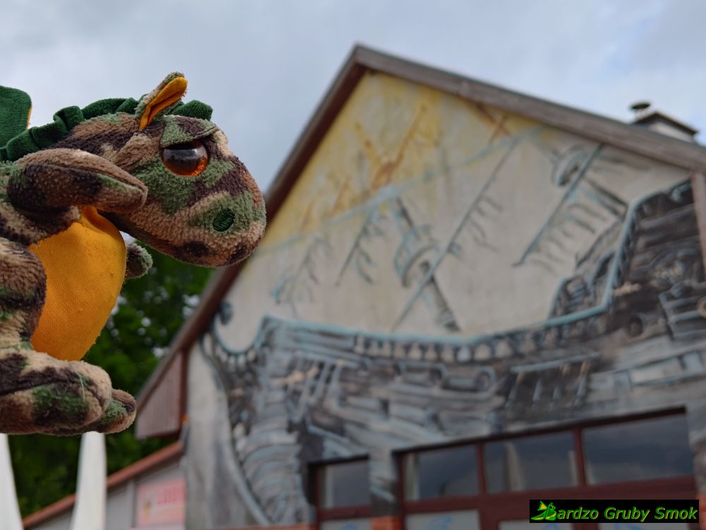 Nowe Warpno - mural
