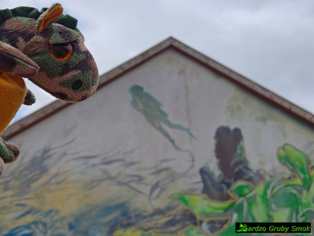 Nowe Warpno - mural