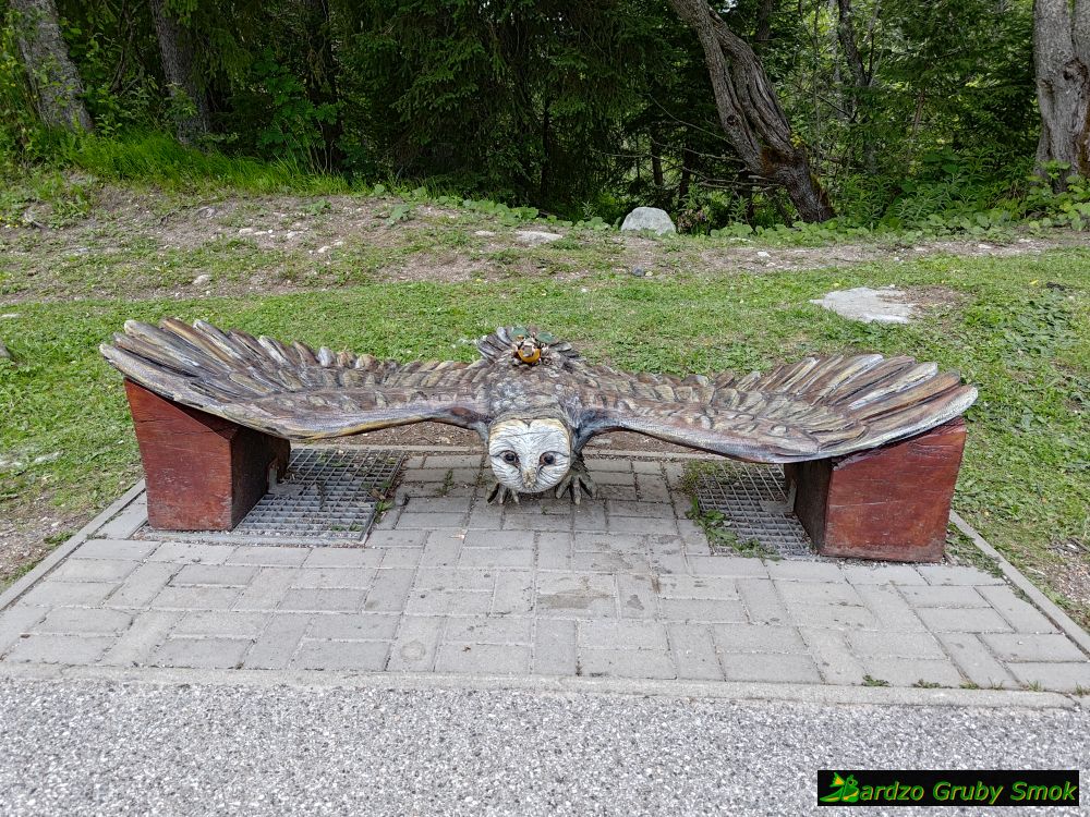 Štrbské Pleso ławeczka