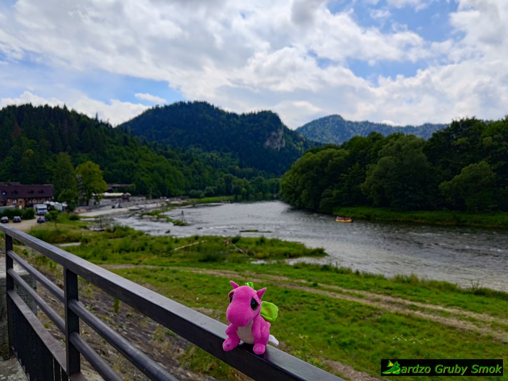 Szczawnica - widok na Dunajec