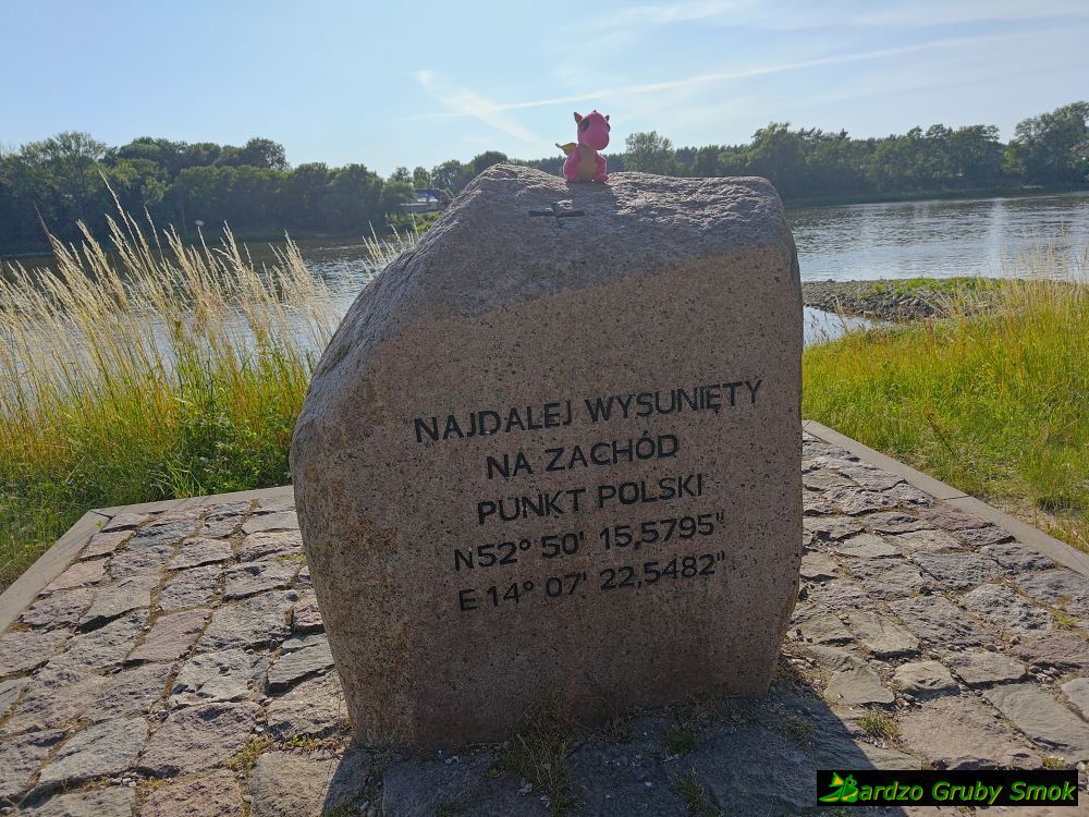 najbardziej na zachód wysunięty punkt Polski'
