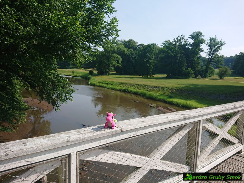 park mużakowski - mostek