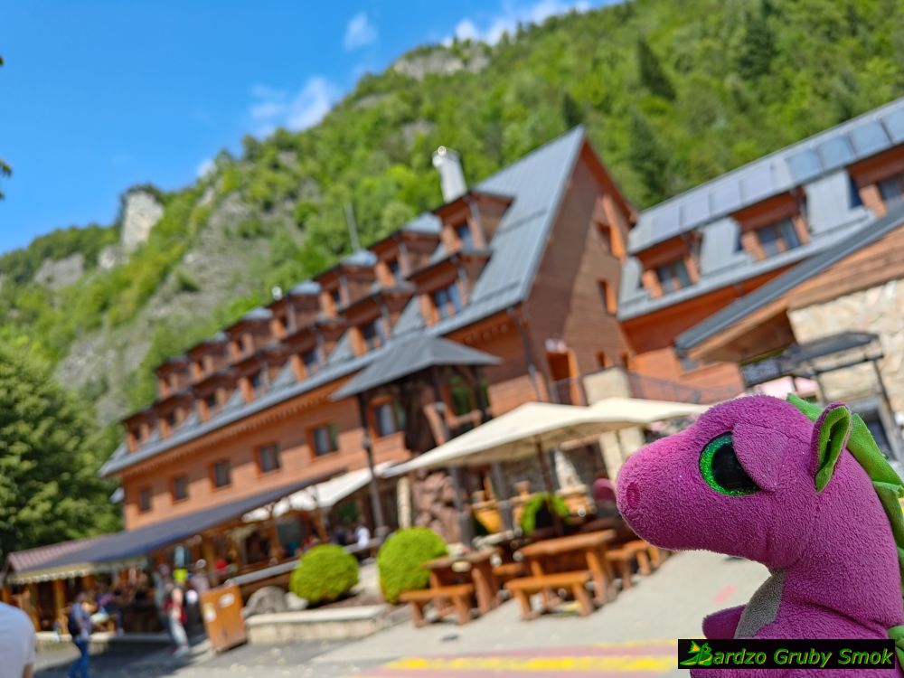 restauracja Pieniny po słowackiej stronie