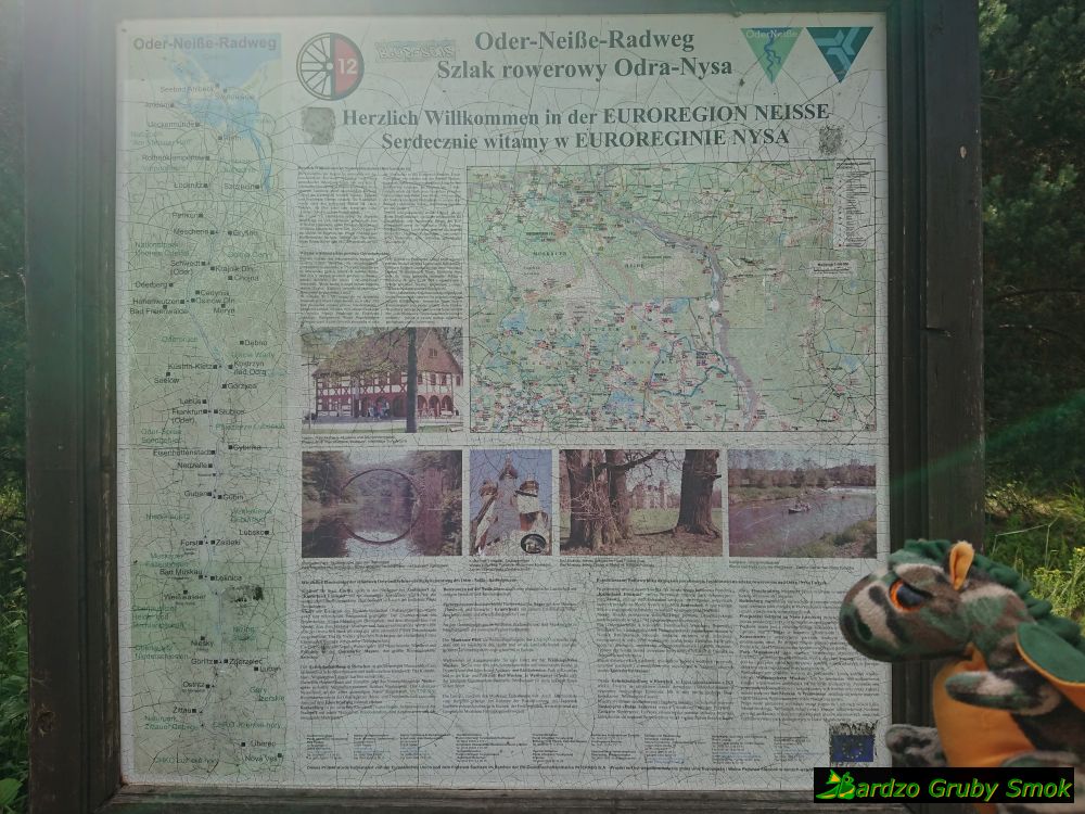 trasa Nysa-Odra mapa