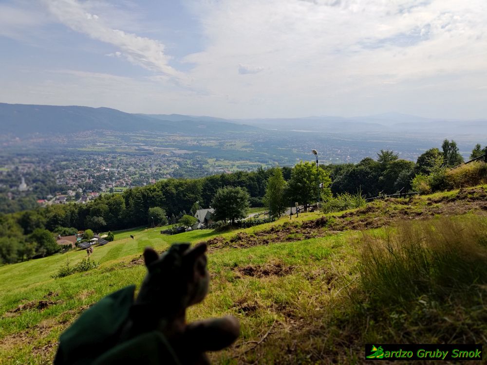 punkt widokowy na Beskid Mały i Żywiecki