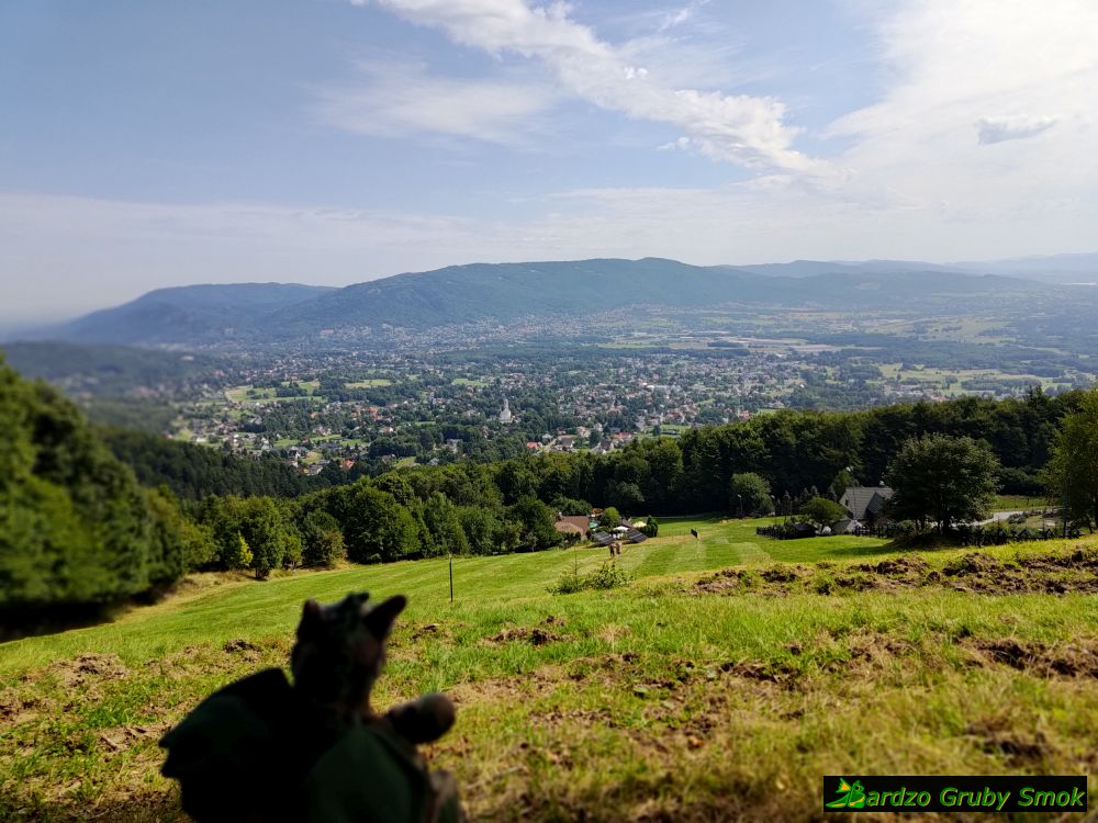 punkt widokowy na Beskid Mały