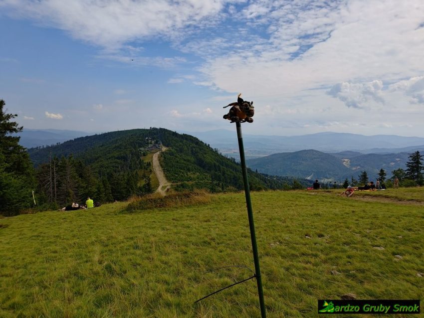 widok z Klimczoka