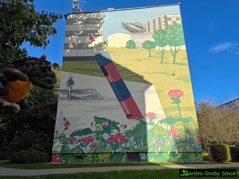mural na Krowoderskich Zuchów