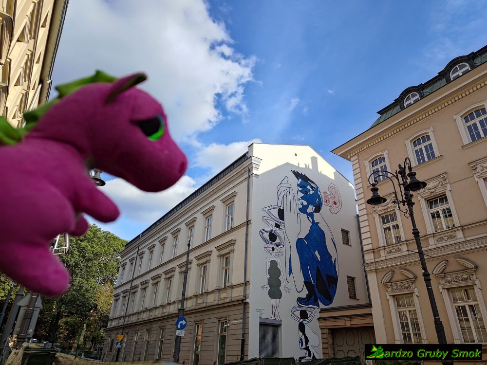 mural na Akademii Teatralnej