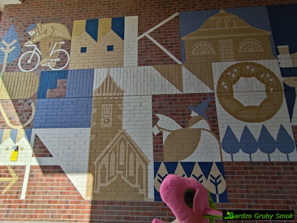 mural na osiedlu Novum
