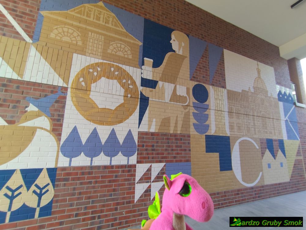 mural na osiedlu Novum