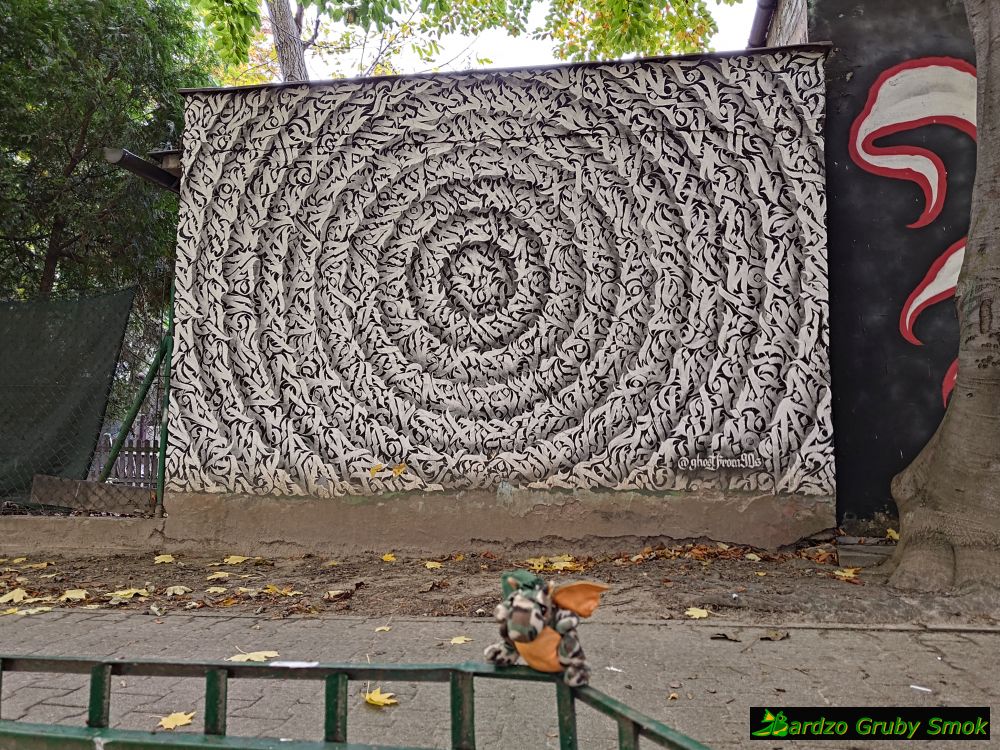 mural geometryczny