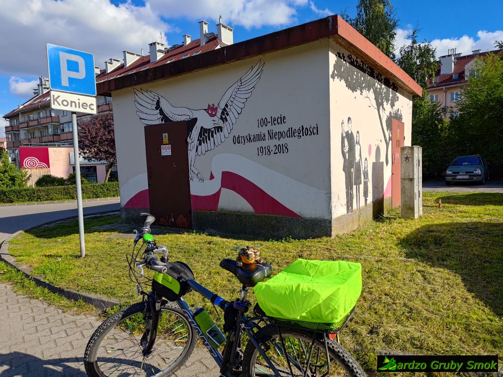 mural na 100-lecie Odzyskania Niepodległości