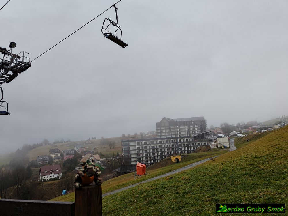 widok spod schroniska Orlica