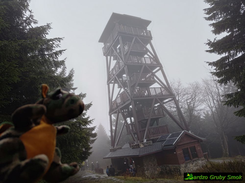 wieża widokowa na Orlicy