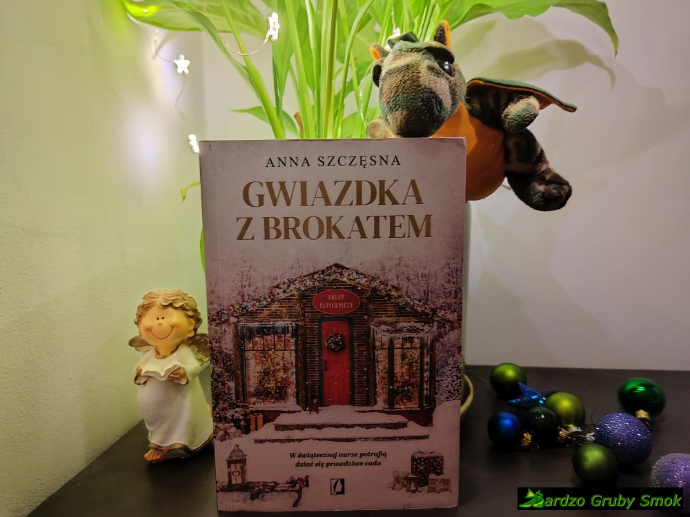 Gwiazdka z brokatem