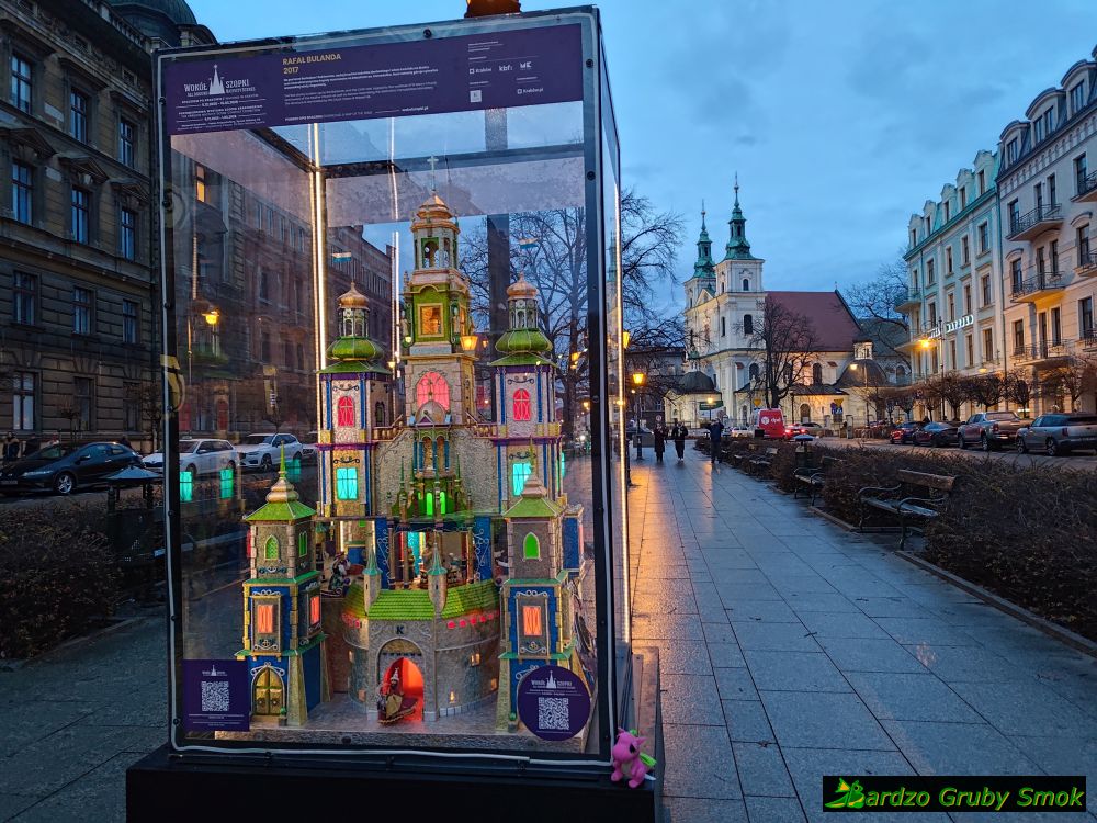 szopka na placu Jana Matejki