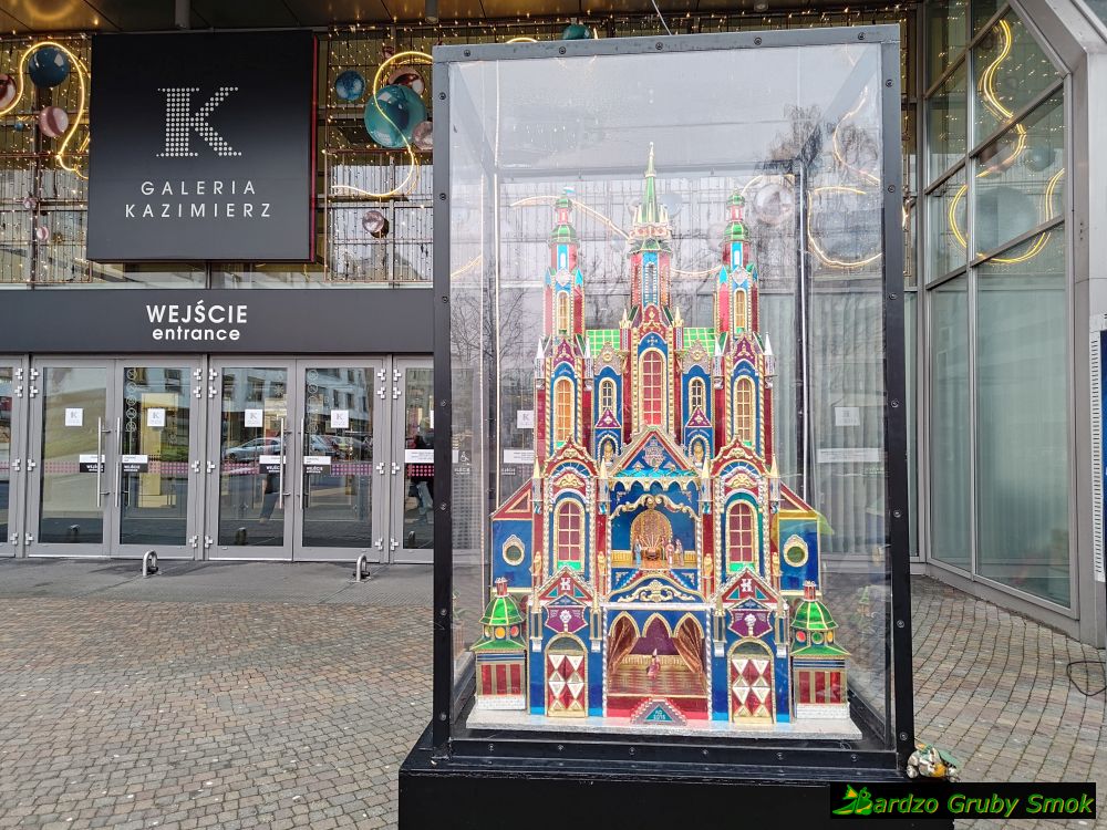 szopka przed Galerią Kazimierz