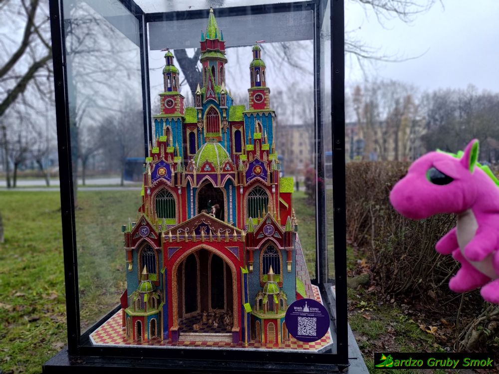 szopka przy Zalewie Nowohuckim