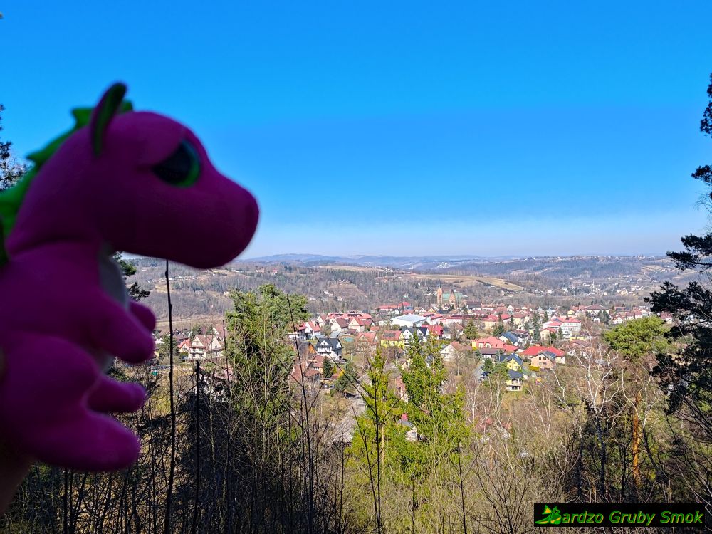 widok na Ciężkowice