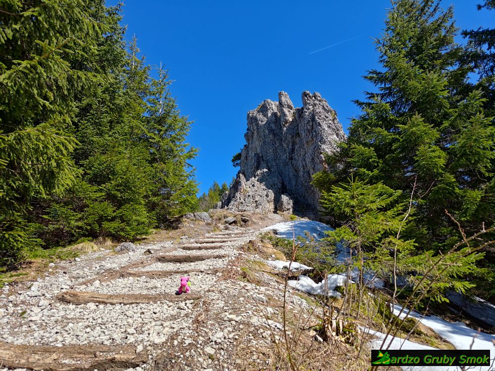 zejście z Gęsiej Szyi