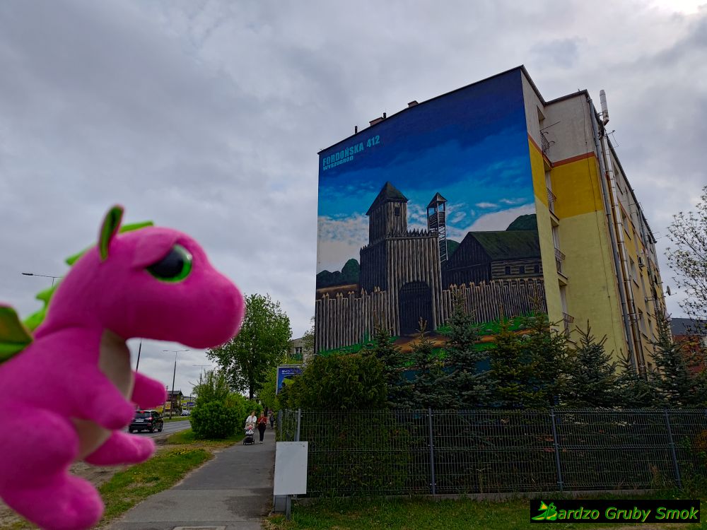 mural w Bydgoszczy