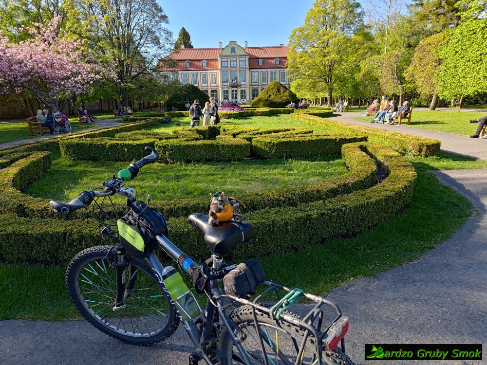 park oliwski i pałac Opatów