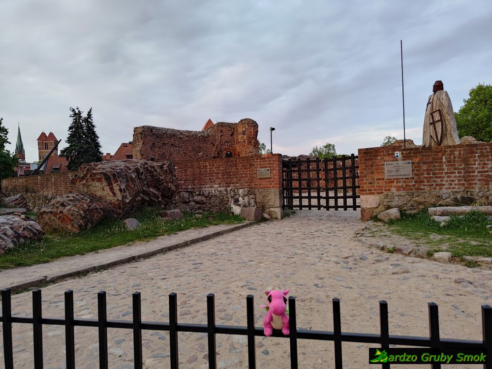 ruiny zamku krzyżackiego