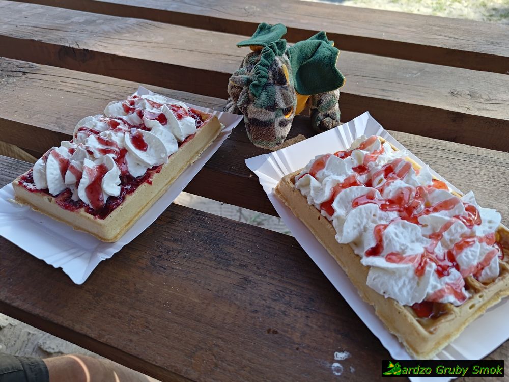 gofry nad jeziorem Lubiechowskim