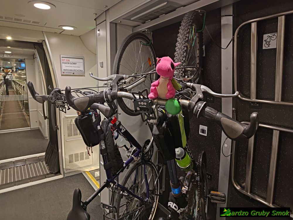 rowery w Pendolino
