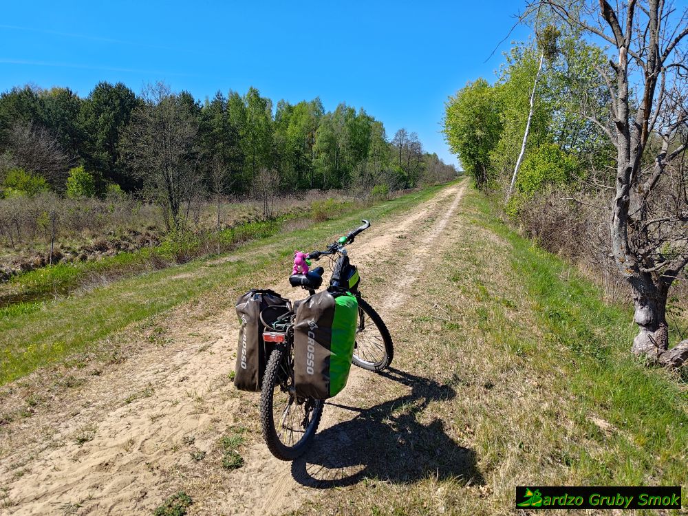 wał nad Kanałem Kromnowskim