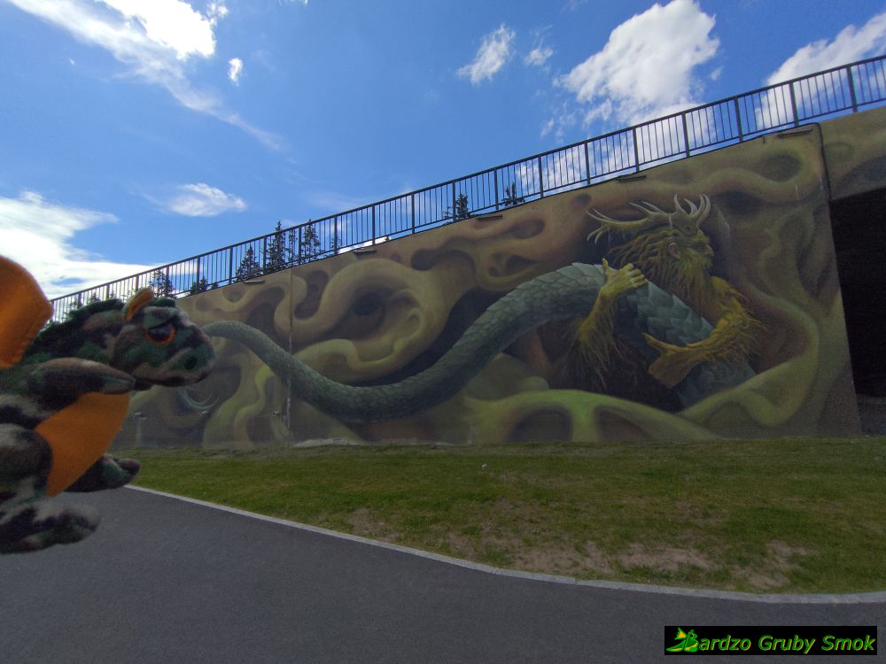 mural w Jakuszycach