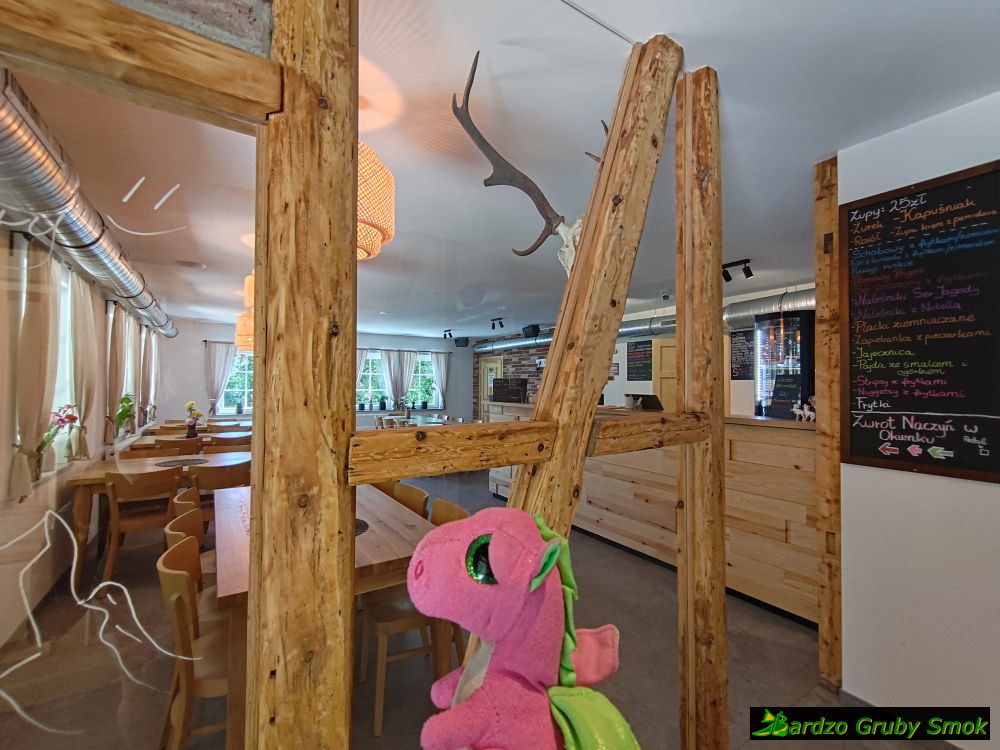 schronisko PTTK Nad Łomniczką w środku