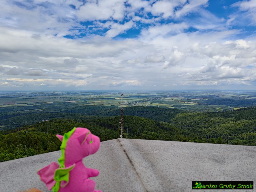 widok z Biskupiej Kopy