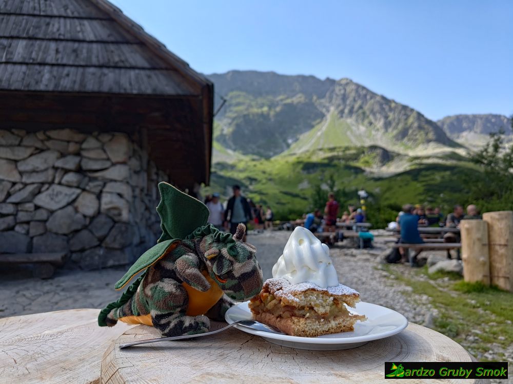 szarlotka w schronisku
