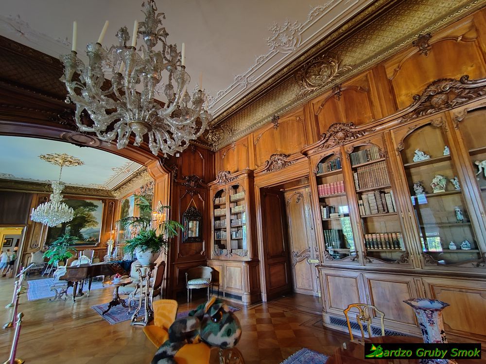 biblioteka i pokój muzyczny