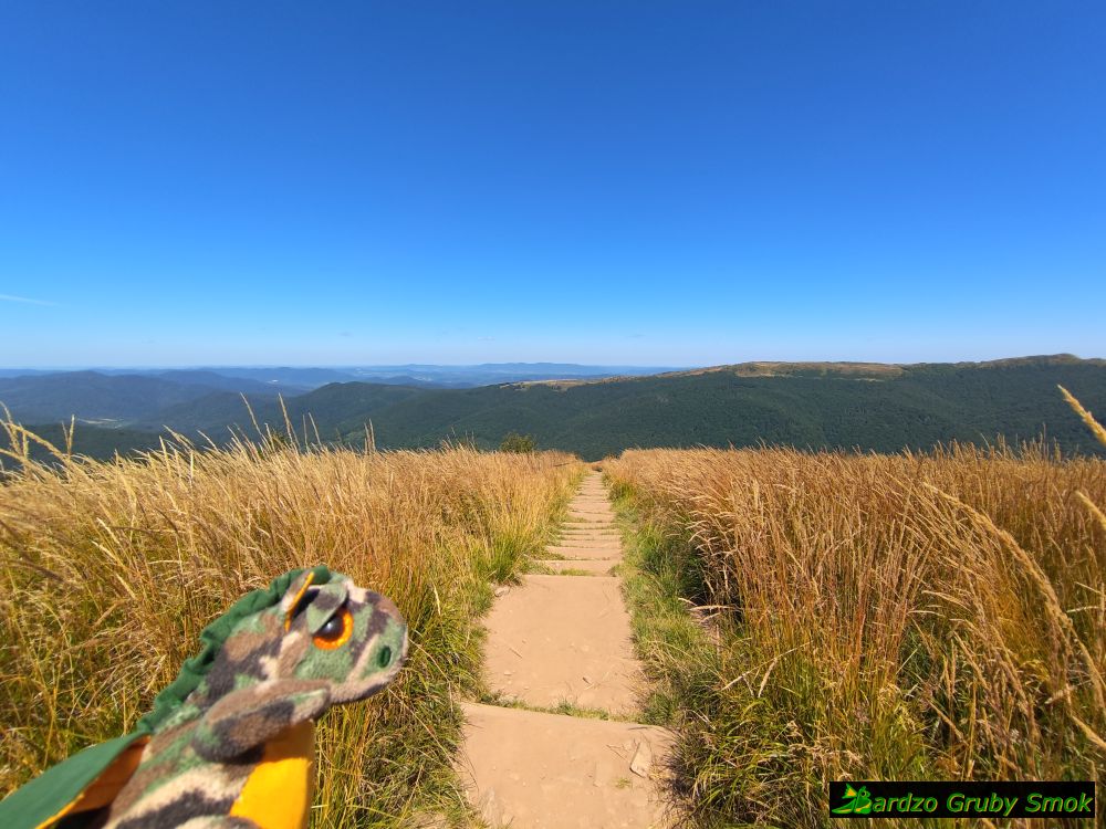 widoki na Bieszczady